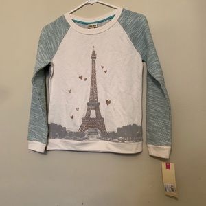 Cherokee sweatshirt pullover Eiffel Tower
